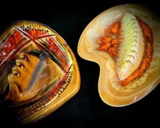 Retro ceramic ash trays