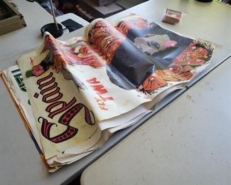 Vintage David Klein TWA posters