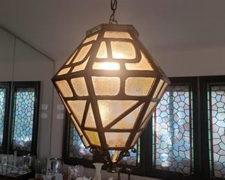 Vintage David Zork Co. light fixture