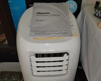 $125.00, Hisense room size air conditioner like new