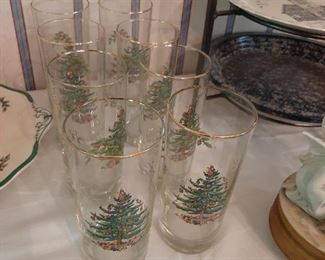Spode Christmas glasses