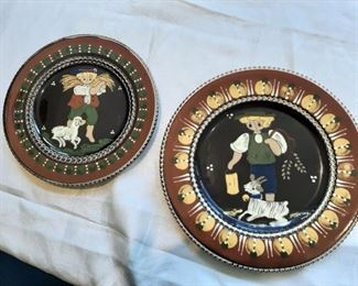 Arts & Crafts plates