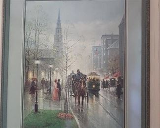 G. Harvey Signed print