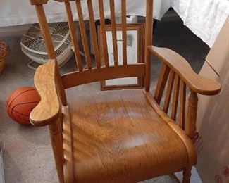 $50.00, Oak Rocker