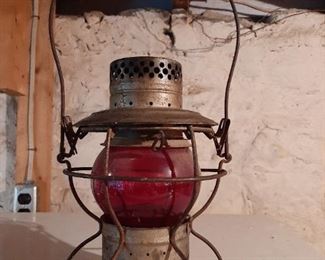 Old railroad lanterns