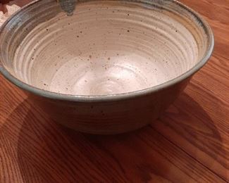 Studio art pottery bowl