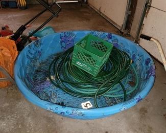 Childs pool and hoses