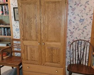 $90.00, Pennsylvania house oak wardrobe 
