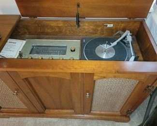 $25.00, Fisher stereo console