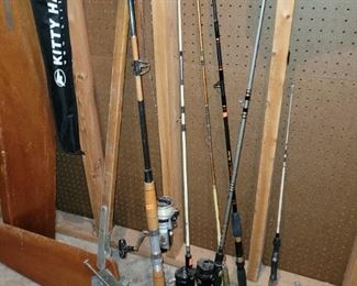 Fishing poles