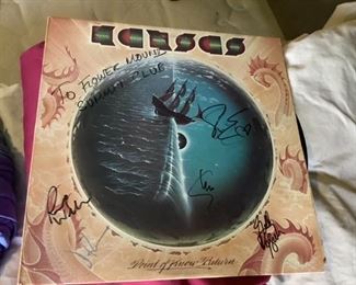 Kansas point of no return signed album record