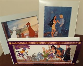 Disney lithographs