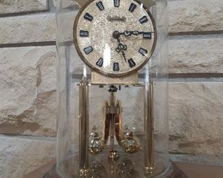 Glass dome clock