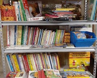 Kid's books, puzzles and more