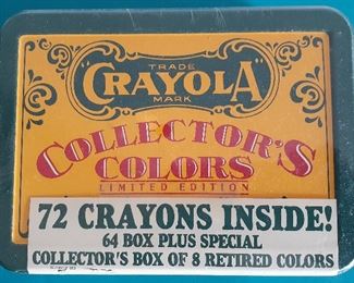 Vintage NIB Crayola collector tin 