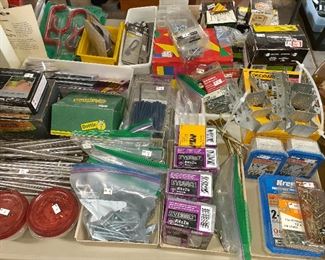 Nuts, bolts, nails, deck screws and more