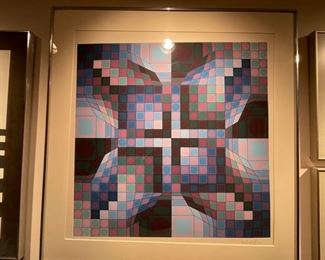 Victor Vasarely. Signed and numbered. Photo 1 of 3