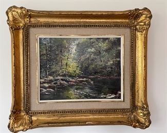 Original oil painting signed by artist