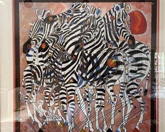 Zebras, Jiang Tiefeng. Photo 1 of 3