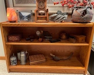 Mid-century storage shelf.