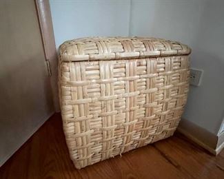 Woven storage basket.