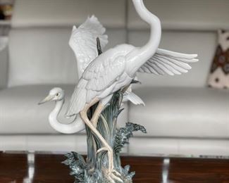 Lladros Herons Figurine