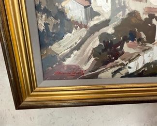 Original oil painting signed by artist. Photo 2 of 2