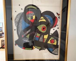 Joan Miro, lithograph on paper