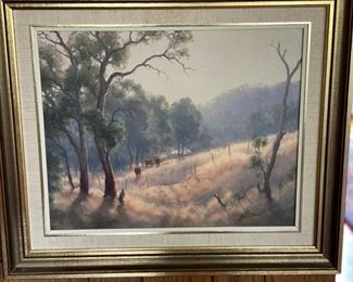 Ward Thompson original oil painting signed by artist. Photo 1 of 2