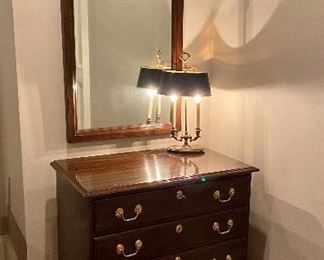 Harden Bachelor's Chest of Drawers and mirror