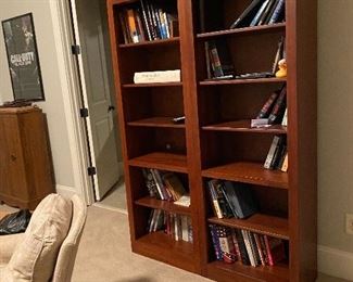 One of many bookcases available