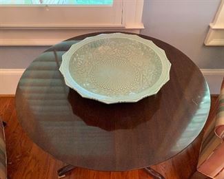 Maitland Smith pale green decorative bowl