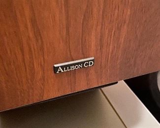 Allison CD9 J-3614 speakers 