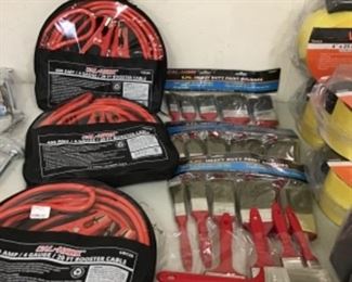 Jumper Cables and Paint Brushes 