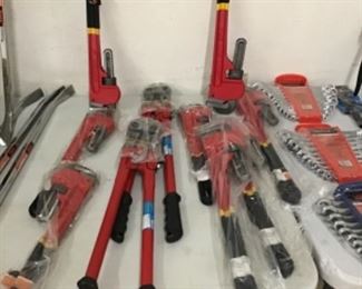 Pipe Wrenches, Bolt Cutter