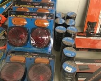 Trailer Light Kits, Black Tapes