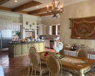 Breakfast table and chairs