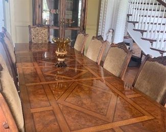 Detail of dining table