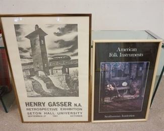 
1197	2 FRAMED POSTERS OF ART EXHIBITS, HENRY GALLERY & FOLK INSTRUMENTS SMITHSONIAN
