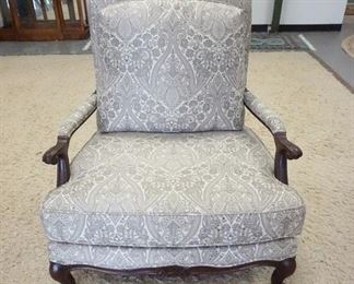 1057	CLAYTON MARCUS UPHOLSTERED ARM CHAIR
