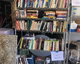 Lots of books - Psychology, Fiction, Cookbooks, Children's Books, and Travel Books