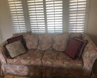 Slipcovered Sofa 
Completely washable! 