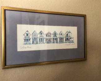 Cottage Row by Mary Owens White