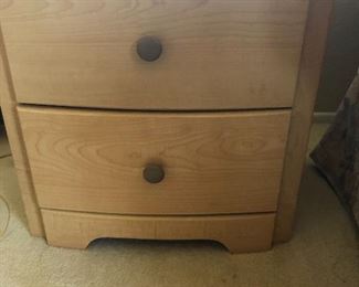 Night stand and matching dresser