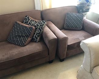 Sofa and chair