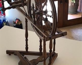 Beautiful 1860s Spinning Wheel
