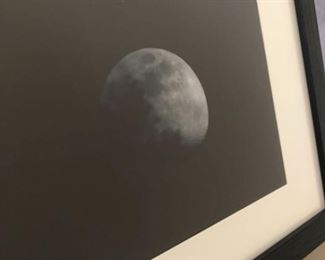 Connor Grove Lunar Framed Black White Photo