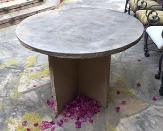 Anasazi Stone Base Top Table