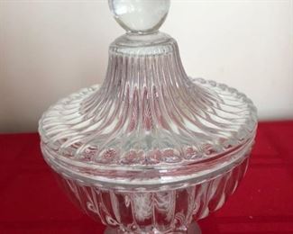 1830s Antique Crystal Candy Dish