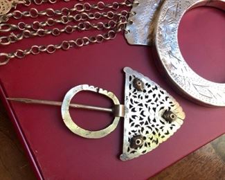 Vintage South African Hair Pieces Jewelry